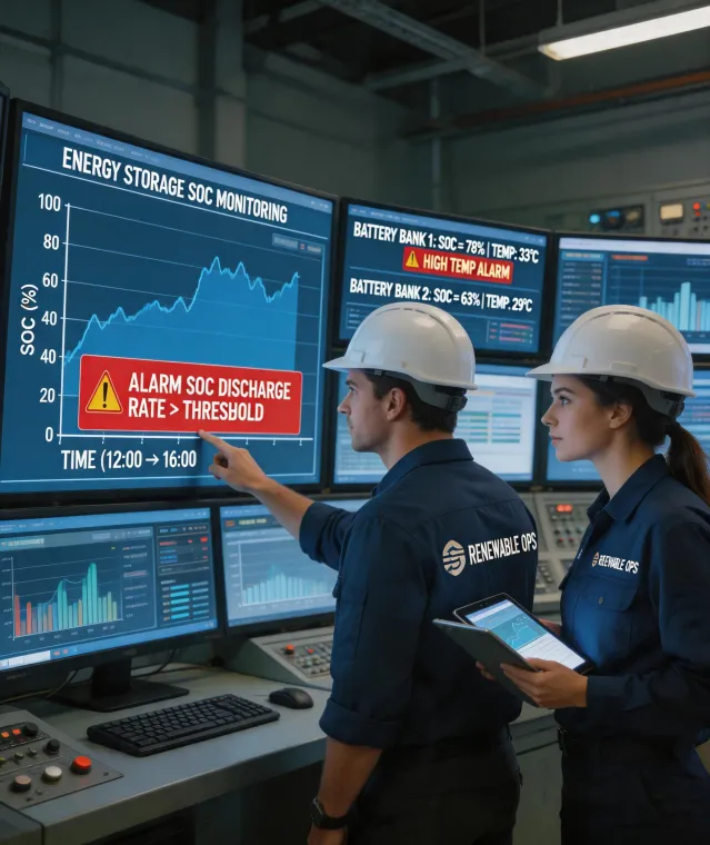 Energy storage control room review